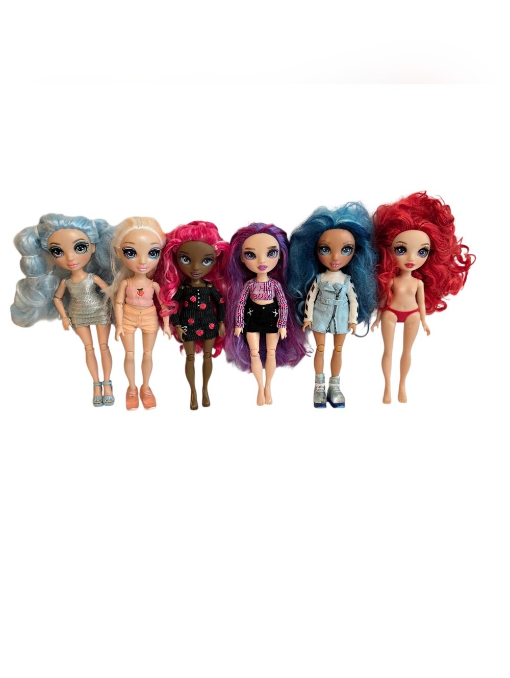 Rainbow High Doll Lot Of 6 Gabriella Georgia Daria Emi Skyler Ruby Toys Kids